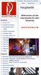 Mobile Screenshot of brand-feuer.de