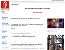 Tablet Screenshot of brand-feuer.de